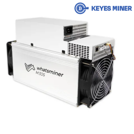 Keyes Miner Whatsminer M30S++ M30S+ Bitcoin Miner With Power Supply 100T | 102T | 104T | 106T | 108T | 110T | 112T