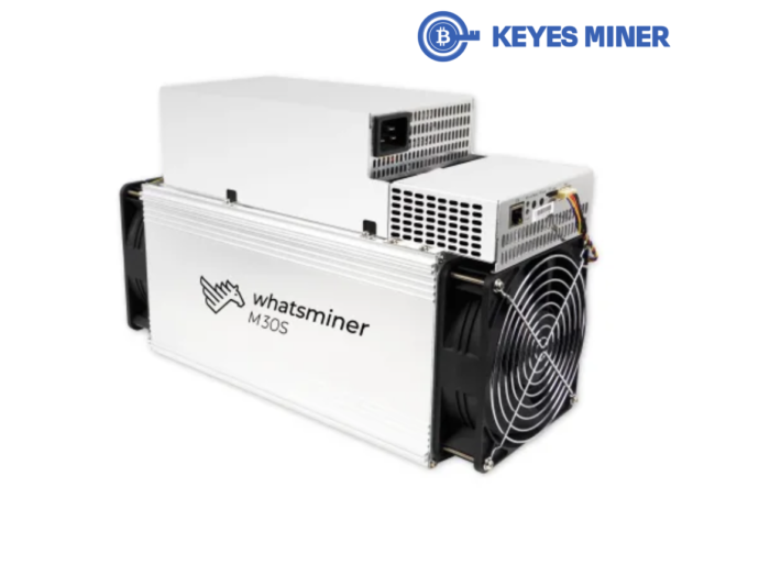 Keyes Miner Whatsminer M30S++ M30S+ Bitcoin Miner With Power Supply 100T | 102T | 104T | 106T | 108T | 110T | 112T